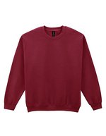 Gildan Heavy Blend Crewneck Sweatshirt ohne Nähte, White 3XL, G18000 – Garnet