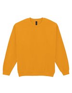 Gildan Heavy Blend Crewneck Sweatshirt ohne Nähte, White 3XL, G18000 – Gold