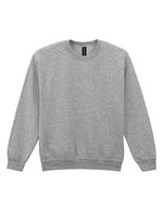 Gildan Heavy Blend Crewneck Sweatshirt ohne Nähte, White 3XL, G18000 – Sport Grey (Heather)