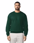 Gildan Heavy Blend Crewneck Felpa Senza Cuciture, White 3XL, G18000 – immagine 5