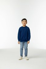 Gildan Jugend Crewneck Sweatshirt Heavy Blend, White M (140/152), G18000K – Bild 1