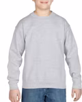 Gildan Sweat-shirt Col Rond Junior Heavy Blend, White M (140/152), G18000K – image 3