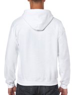 Gildan Heavy Blend Full Zip Kapuzenpullover, Purple XL, G18600 – Bild 4