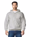 Gildan Heavy Blend(TM) Adult Full Zip Hooded Sweatshirt White L (G18600) – image 5