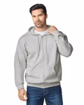 Gildan Heavy Blend(TM) Adult Full Zip Hooded Sweatshirt White L (G18600) – image 6