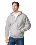 Gildan Heavy Blend(TM) Adult Full Zip Hooded Sweatshirt White L (G18600) – image 7