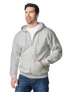 Gildan Heavy Blend Full Zip Kapuzenpullover, Purple XL, G18600 – Bild 7