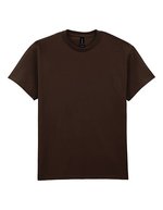 Gildan Ultra Cotton T-Shirt ohne Seitennähte, Gold L, G2000 – Fonce Chocolat