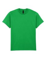 Gildan Ultra Cotton T-Shirt ohne Seitennähte, Gold L, G2000 – Irish Vert