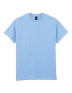 Gildan Ultra Cotton T-Shirt ohne Seitennähte, Gold L, G2000 – Bleu clair