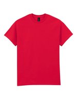 Gildan Ultra Cotton T-Shirt ohne Seitennähte, Gold L, G2000 – Rouge