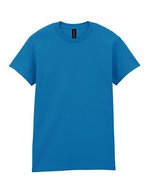 Gildan Ultra Cotton T-Shirt ohne Seitennähte, Gold L, G2000 – Saphir