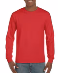 Gildan T-Shirt Manches Longues Ultra Cotton 100% Coton, Black L, G2400 – image 3