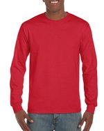 Gildan Ultra Cotton Langarm T-Shirt 100% Baumwolle, Black L, G2400 – Bild 3