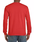 Gildan T-Shirt Manches Longues Ultra Cotton 100% Coton, Black L, G2400 – image 4