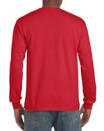 Gildan Ultra Cotton Langarm T-Shirt 100% Baumwolle, Black L, G2400 – Bild 4