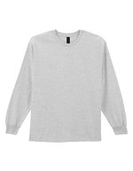 Gildan Ultra Cotton Langarm T-Shirt 100% Baumwolle – Ash Grey (Heather)