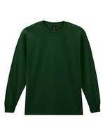Gildan Ultra Cotton Langarm T-Shirt 100% Baumwolle, Black L, G2400 – Vert foret