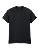 Gildan Heavy Cotton(TM) Adult T-Shirt Azalea S (G5000), G5000 – Black