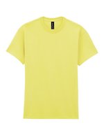 Gildan Heavy Cotton(TM) Adult T-Shirt Azalea S (G5000), G5000 – Cornsilk