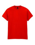 Gildan Heavy Cotton(TM) Adult T-Shirt Azalea S (G5000), G5000 – Red