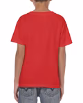 Gildan Baumwoll-T-Shirt für Kinder, Rundhals, White M (170), G5000K – Bild 3