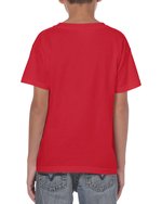 Gildan Baumwoll-T-Shirt für Kinder, Rundhals, White M (170), G5000K – Bild 3