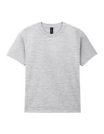 Baumwoll-T-Shirt für Kinder, Rundhals – Ash Grey (Heather)
