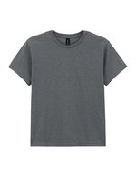 Gildan Baumwoll-T-Shirt für Kinder, Rundhals, White M (170), G5000K – Antracite (Unito)