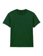 Gildan Baumwoll-T-Shirt für Kinder, Rundhals, White M (170), G5000K – Verde foresta