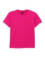 Gildan Baumwoll-T-Shirt für Kinder, Rundhals, White M (170), G5000K – Heliconia