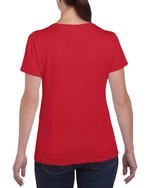 Gildan Heavy Cotton Damen T-Shirt tailliert, White S, G5000L – Bild 3