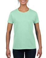 Gildan Heavy Cotton Damen T-Shirt tailliert, White S, G5000L – Vert menthe