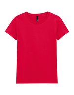 Gildan Heavy Cotton Damen T-Shirt tailliert, White S, G5000L – Rouge