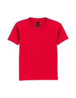 Gildan Heavy Cotton™ Kinder T-Shirt 100% Baumwolle, White 86/92 (2T), G5100P – Red