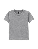 Gildan Heavy Cotton™ Kinder T-Shirt 100% Baumwolle, White 86/92 (2T), G5100P – Sport Grey (Heather)