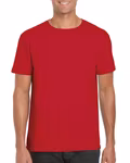 Gildan Softstyle T-Shirt aus ringgesponnener Baumwolle, Graphite Heather L, G64000 – image 3