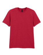 Gildan Softstyle T-Shirt aus ringgesponnener Baumwolle, Black M, G64000 – Ciliegia Rosso