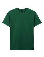 Gildan Softstyle T-Shirt aus ringgesponnener Baumwolle, Black M, G64000 – Fan Dark Green