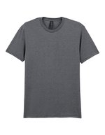 Gildan Softstyle T-Shirt aus ringgesponnener Baumwolle, Black M, G64000 – Grafite Melange