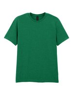 Gildan Softstyle T-Shirt aus ringgesponnener Baumwolle, Black M, G64000 – Verde kelly