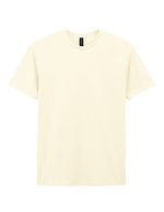Gildan Softstyle T-Shirt aus ringgesponnener Baumwolle, Black M, G64000 – Bianco sporco