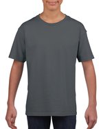 Gildan Softstyle® Jugend-T-Shirt ohne Seitennähte, Black L (140/152), G64000K – Bild 3