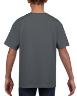 Gildan Softstyle® Jugend-T-Shirt ohne Seitennähte, Black L (140/152), G64000K – Bild 4