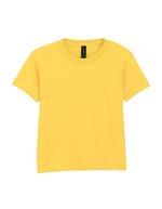 Gildan Softstyle® Jugend-T-Shirt ohne Seitennähte, Black L (140/152), G64000K – Daisy