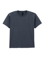 Gildan Softstyle® Jugend-T-Shirt ohne Seitennähte, Black L (140/152), G64000K – Fonce Chine