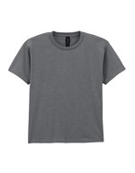 Gildan Softstyle® Jugend-T-Shirt ohne Seitennähte, Black L (140/152), G64000K – Graphite Chine