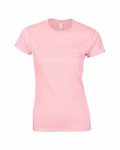 Gildan T-Shirt Softstyle® avec Col Côtelé pour Femmes, Graphite Heather L, G64000L – image 3