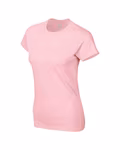 Gildan T-Shirt Softstyle® avec Col Côtelé pour Femmes, Graphite Heather L, G64000L – image 5