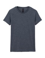 Gildan T-Shirt Softstyle® mit Ripp-Kragen für Damen, White S, G64000L – Fonce Chine